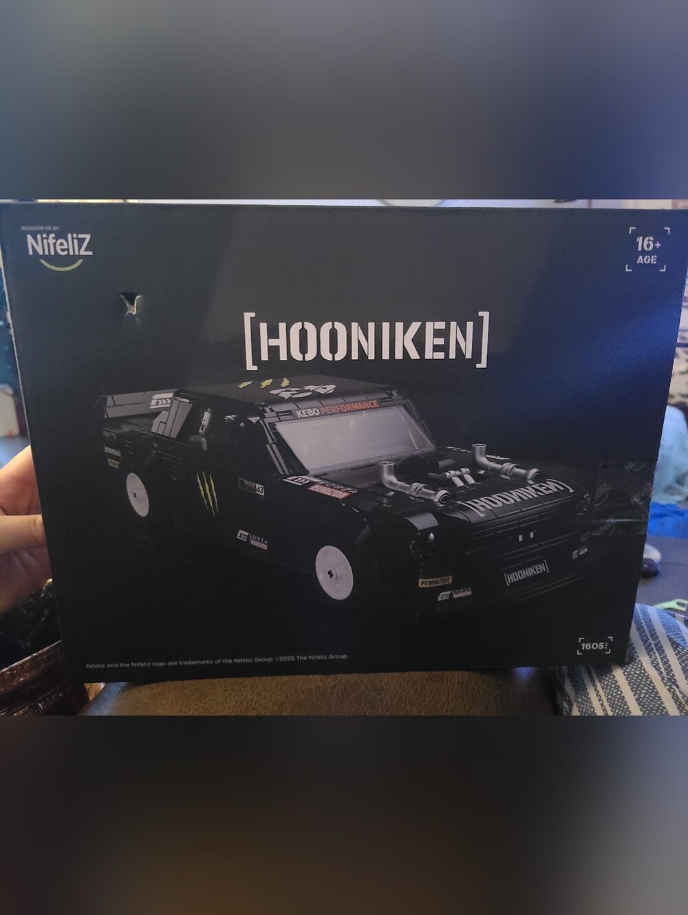 Nifeliz Mini HOONIKEN Muscle Car Building Block Set NF10272A 1605pcs 2025 Model